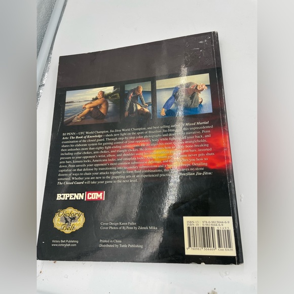 Brazilian Jiu-Jitsu : The Closed Guard by Erich Krauss, Bj Penn, B. J. Penn book - Picture 2 of 5